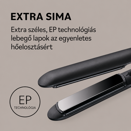 BaBylissPRO Styler széles 38mm professzionális hajvasaló és hajformázó