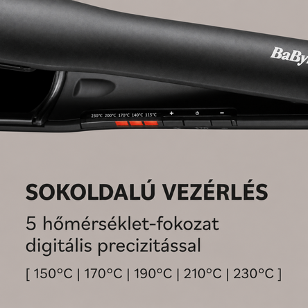 BaBylissPRO Styler széles 38mm professzionális hajvasaló és hajformázó