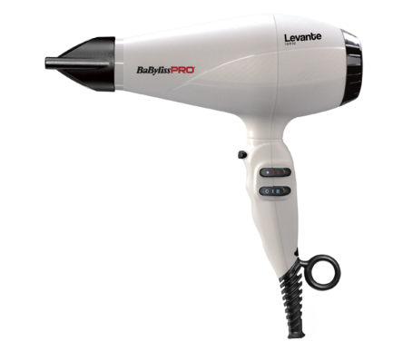 BaByliss PRO Levante Ionos hajszárító 2100W fehér