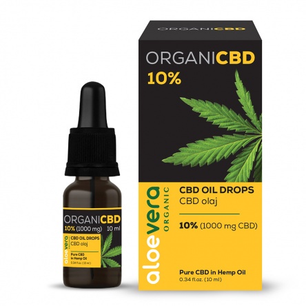 OrganiCBD CBD olaj 10% (1000mg) 10ml