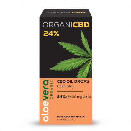 OrganiCBD CBD olaj 24% (2400mg) 10ml