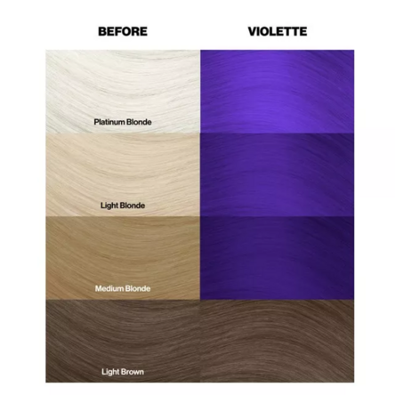 Crazy Color hajszínező 100ml No.43 - Violette