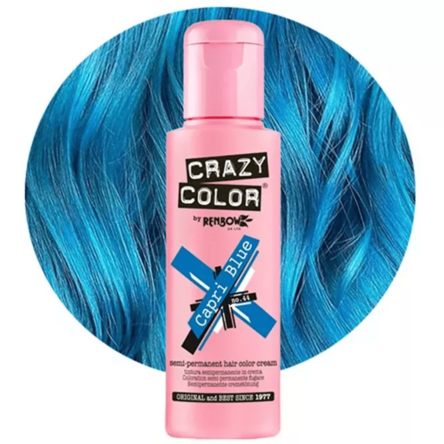 Crazy Color hajszínező 100ml No.44 - Capri Blue