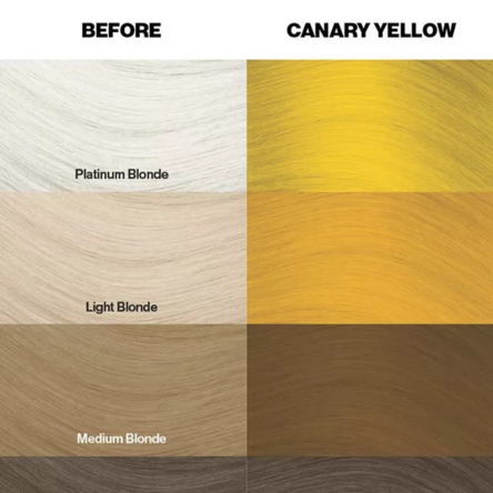 Crazy Color hajszínező 100ml No.49 - Canary Yellow