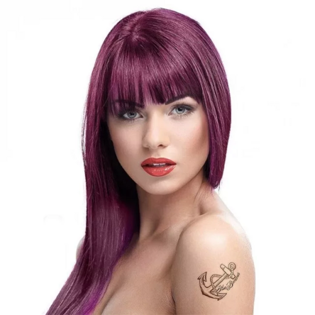 Crazy Color hajszínező 100ml No.50 - Aubergine