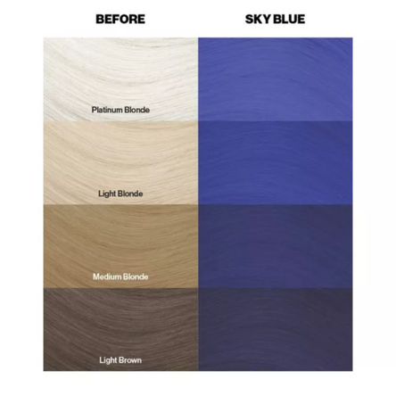 Crazy Color hajszínező 100ml No.59 - Sky Blue