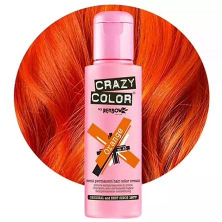 Crazy Color hajszínező 100ml No.60 - Orange