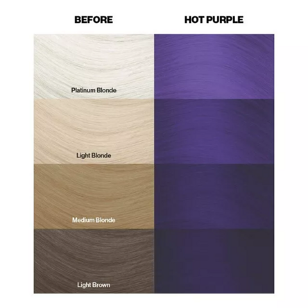 Crazy Color hajszínező 100ml No.62 - Hot Purple