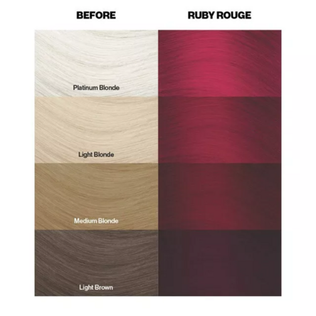 Crazy Color hajszínező 100ml No.66 - Ruby Rouge