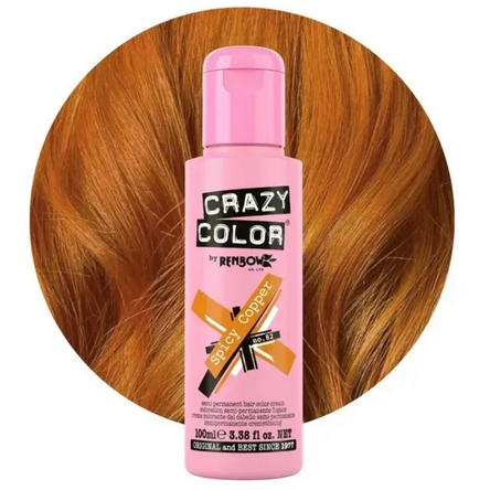 Crazy Color hajszínező 100ml No.82 - Spicy Cooper