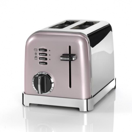 Cuisinart Többfunkciós kenyérpirító 2 szeletes 900W - gyöngyház rózsaszín