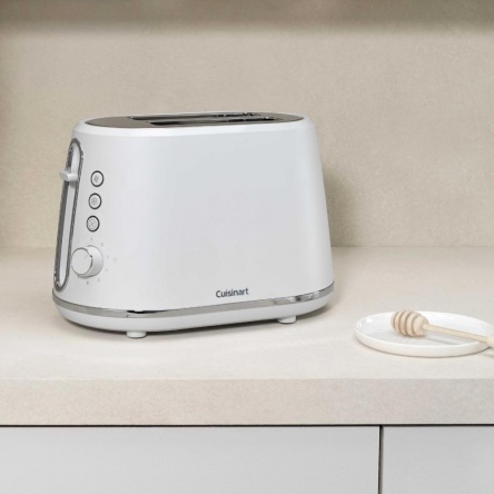 Cuisinart Többfunkciós kenyérpirító 2 szeletes 1000W - matt fehér