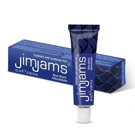 JimJams szempilla és szemöldökfesték KÉKESFEKETE 15ml