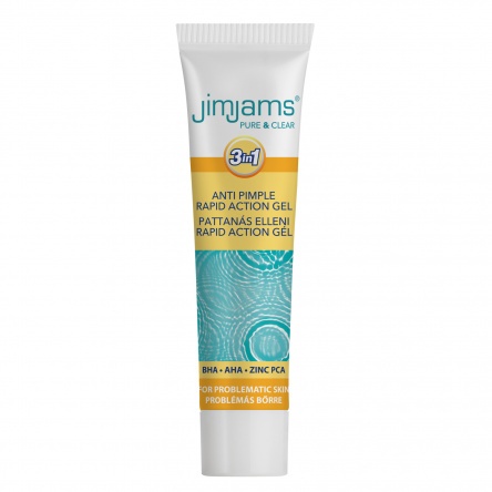 JimJams Pure & Clear Pattanás elleni rapid action gél 15ml