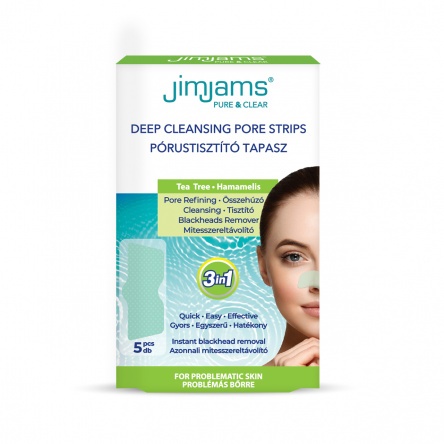 JimJams Pure & Clear Pórustisztító tapasz 5db