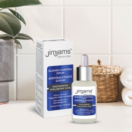 JimJams Serum Line Bőrtökéletesítő Niacinamid+HA szérum 30ml