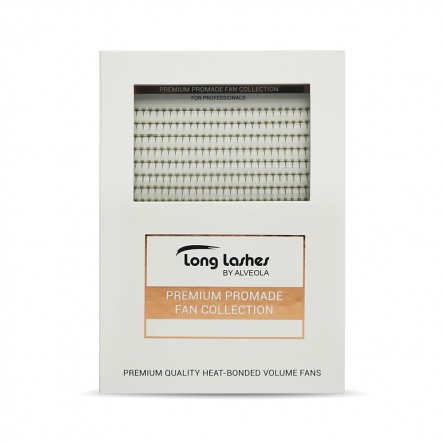 Long Lashes 4D Premium Promade Volume Fans CC/0,05 9mm