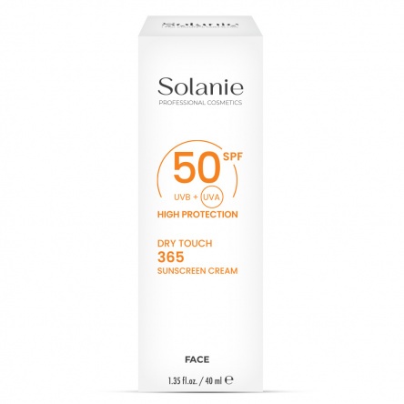 Solanie DryTouch 365 SPF50 High Protection krémflluid 40ml