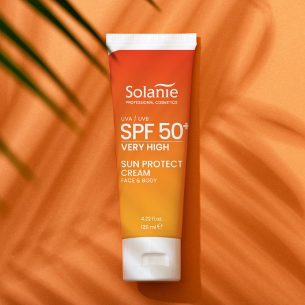 Solanie SPF50 napozó krém arcra és testre 125ml