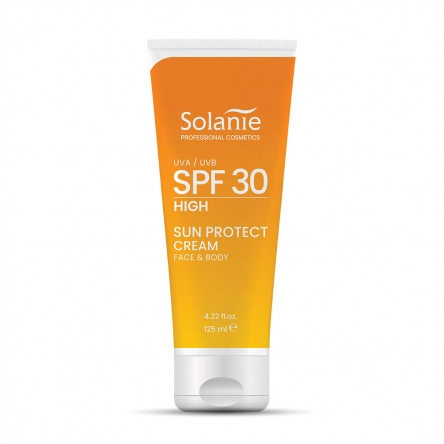 Solanie SPF30 napozókrém arcra és testre 125 ml