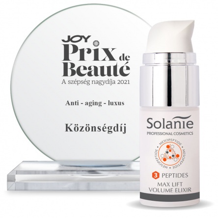 Solanie Max Lift 3 Peptides Bőrtömörséget növelő elixír 15ml