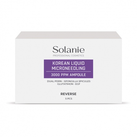 Solanie Reverse koreai dual PDRN szivacstű ampulla 5x5ml