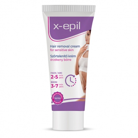 X-Epil Szőrtelenítő krém arcra/bikini vonalra 40ml