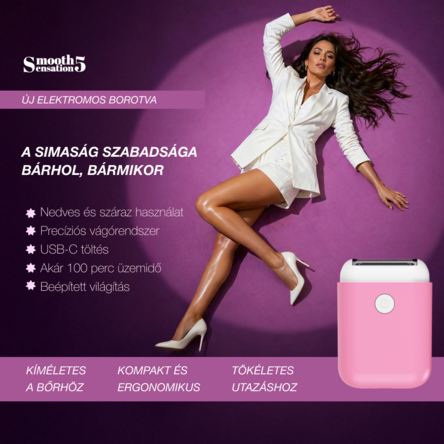 X-Epil Smooth Sensation elektromos női borotva 1db