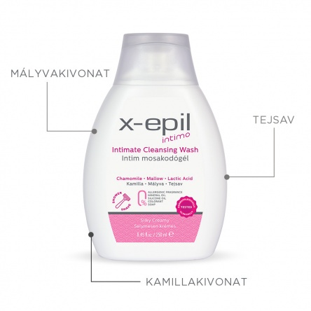 X-Epil Intimo intim mosakodógél 250ml