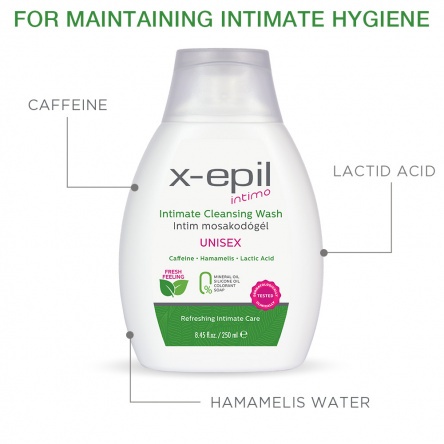X-Epil Intimo Intim mosakodógél Unisex 250ml