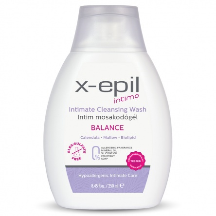 X-Epil Intimo Intim mosakodógél Balance 250ml