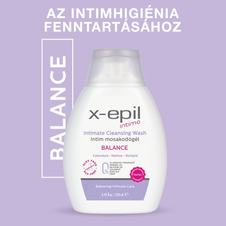 X-Epil Intimo Intim mosakodógél Balance 250ml