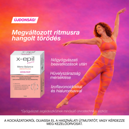 X-Epil Intimo Meno Balance hüvelykúp 10db