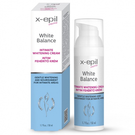 X-Epil Intimo White Balance intim fehérítő krém 50ml
