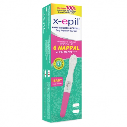 X-Epil Korai Terhességi gyorsteszt egy lépésben 1db