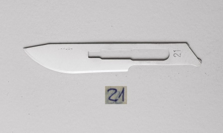 ProSafe steril acél pedikűr késpenge #21 100db