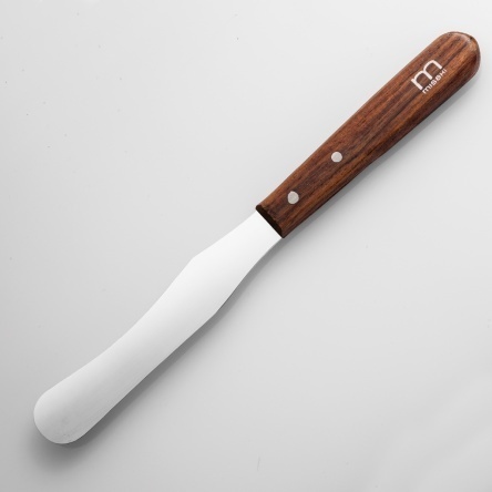 Rozsdamentes közepes méretű acél spatula 24cm