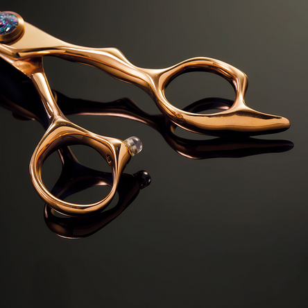 Lameo Elite E4 VG10 CNC Opal Edition fodrászolló 5,5” Rose Gold
