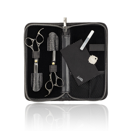 Stage Pro Set Offset Black 6" Professzionális Ollókészlet Fekete