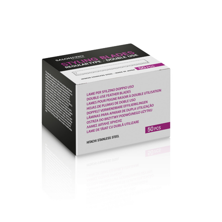 Feather Styling Blade Double-Use 50 db-os professzionális borotvapenge