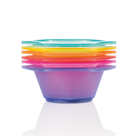 Color Master szivárvány csatlakoztatható festő tál készlet 6db