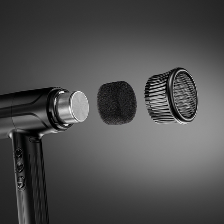 Sthauer Alpha Ionic Black Professzionális Ionos Hajszárító