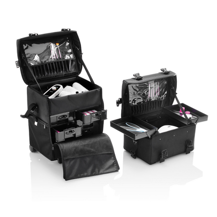 GIANTY MULTISERVICE TROLLEY félmerev nylon gurulós bőrönd