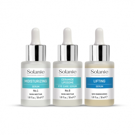 SOLANIE SZÁRAZ, ÉRZÉKENY BŐRRE SZÉRUM CSOMAG