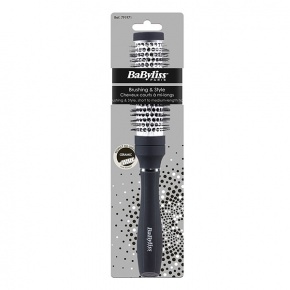 BaByliss Kerámiás körkefe 28 mm - rövid, félhosszú hajhoz (lila/fekete)