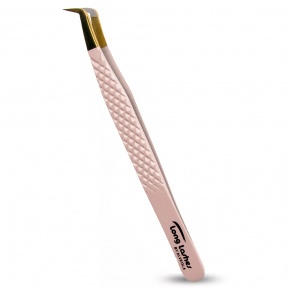 Long Lashes Pro Fiber Slim Volume csipesz - Arany fejű
