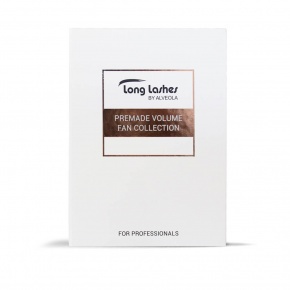 Long Lashes 3D Premium Promade Volume Fans D/0,07 8mm