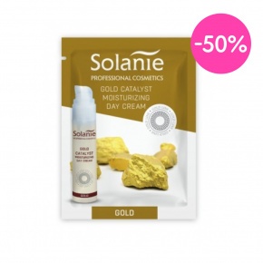 Solanie Minta Arany hidratáló nappali krém fényvédővel 3ml