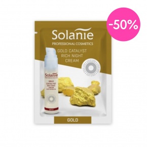 Solanie Minta Arany tápláló éjszakai krém argán olajjal 3ml