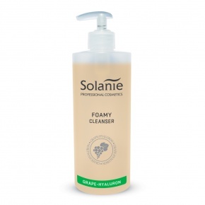 Solanie Szőlő-hialuron habzó lemosó gél 500 ml
